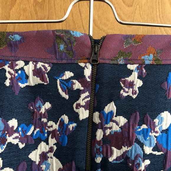 Anthropologie Maeve Cardana Floral Mini Skirt - Picture 5 of 6